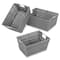 Whitmor Gray Rattique Nested Storage Basket Set